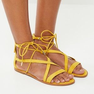 Aldo Asymmetric Strap Gladiator Sandal Women’s 7.5